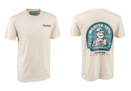 Makita MK101M-W Off White Origin T-Shirt &pound;14.99